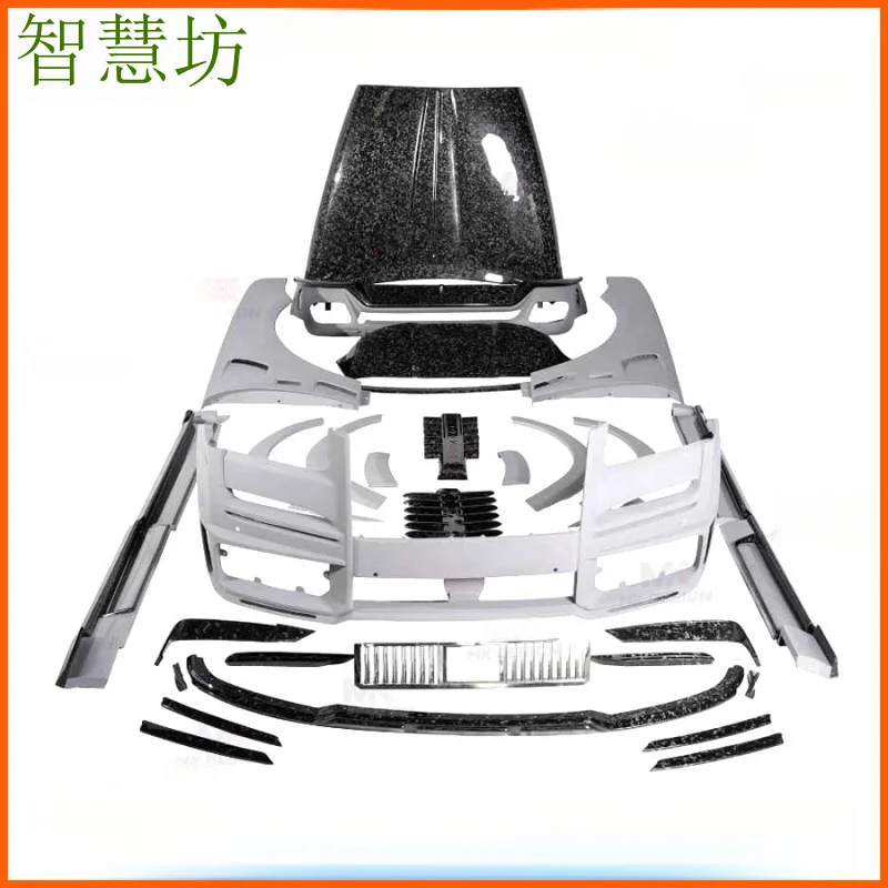 Suitable for Rolls-Royce Cullinan modified first-generation carbon fiber front bumper, side skirts, fenders, and full body kit