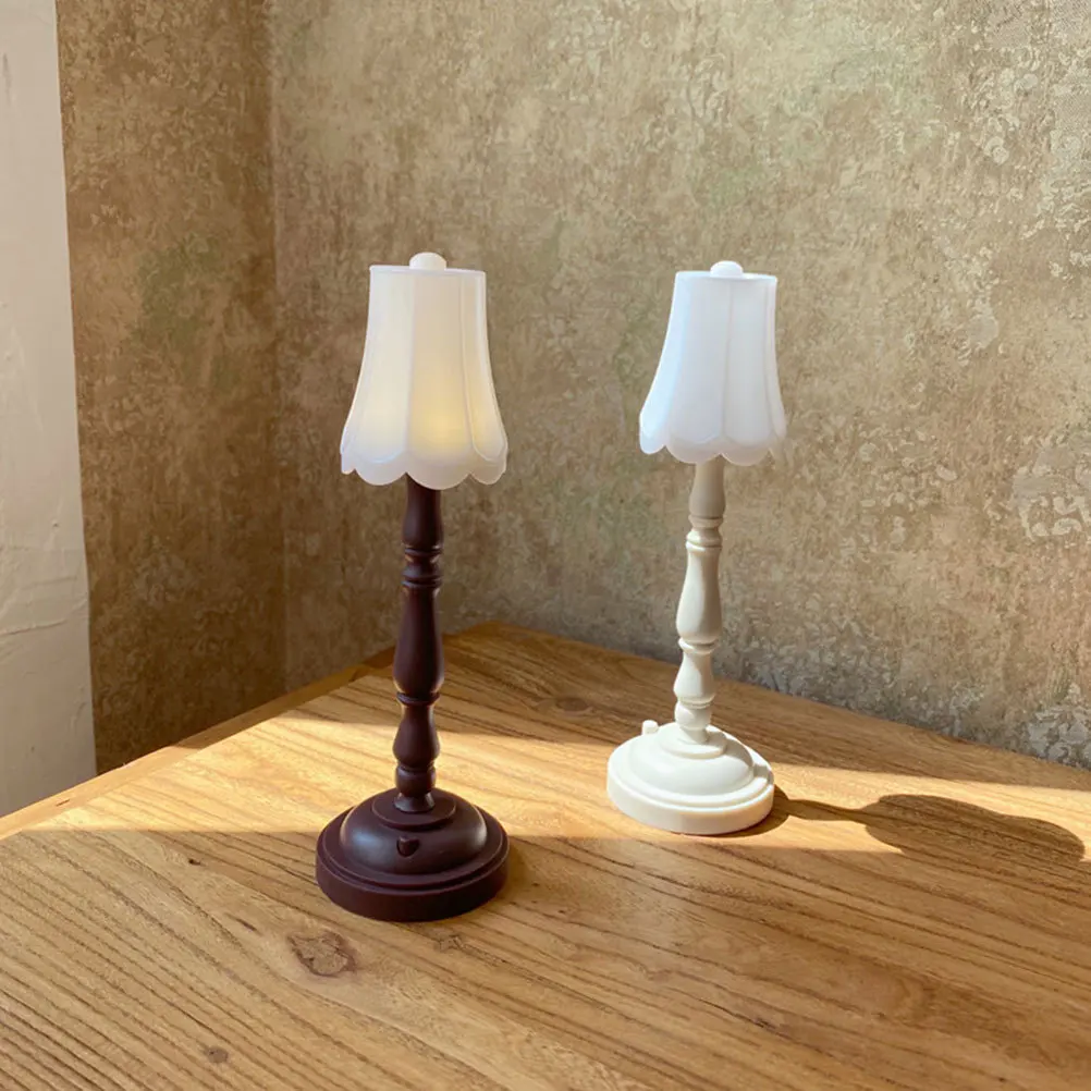 2 قطعة أباجورة الرجعية خمر الجدول ضوء متعدد الألوان اختياري مصباح الليل الزخرفية لشريط إضاءة المنزل تعزيز المزاج