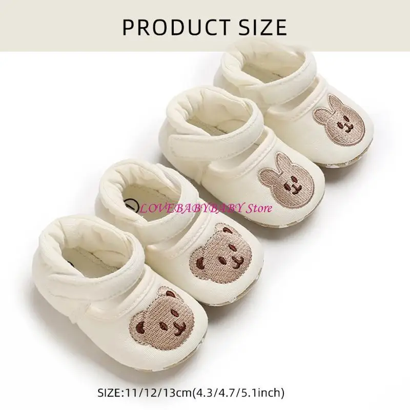 หมีลวดลายรองเท้าเด็กอ่อนนุ่มรองเท้าเดินหมีเพื่อความสะดวกสบายและการสนับสนุนในระหว่างกิจกรรมการเดินเร็ว 4xbc