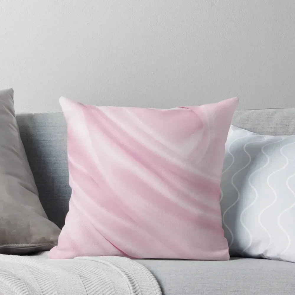 

Blush Pink Silk Texture Throw Pillow autumn decoration Cushion Cover For Sofa pillow