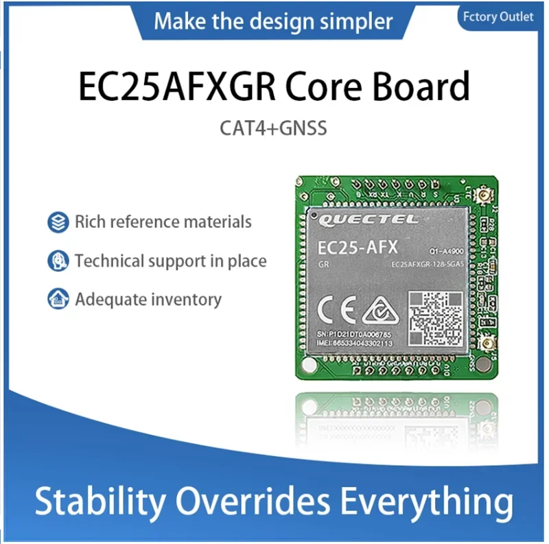 

EC25-AFX EC25AFXGR-128-SGAS Модуль CAT4 с макетной платой