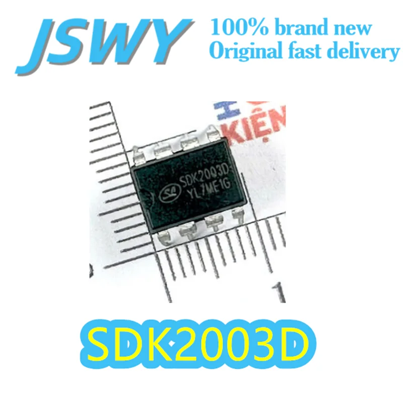 

(10/50 pieces) SDK2003D SDK2003 Current mode PWM controller New power control chip Direct plug-in DIP-8 electronics Shipping