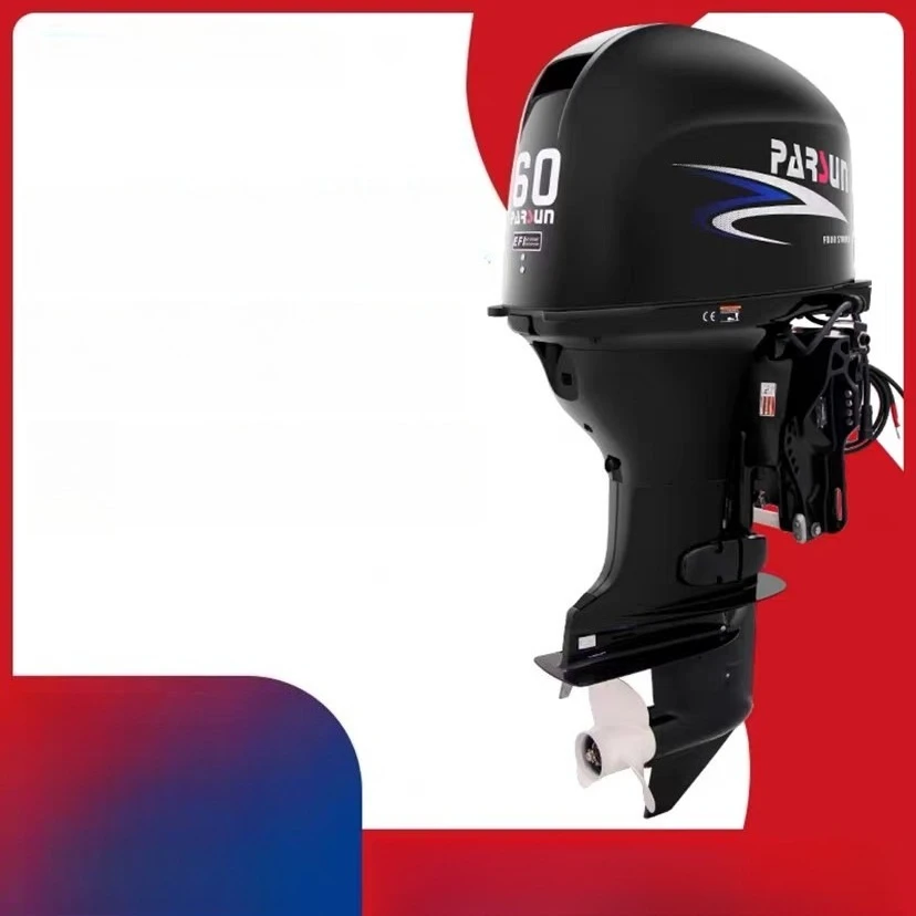 2.6HP & 3.6HP 2-Stroke Outboard Motor, Gas/Oil Mix Engine Motor for Inflatable Boat Kayak Canoe, Portable Marine Motor with