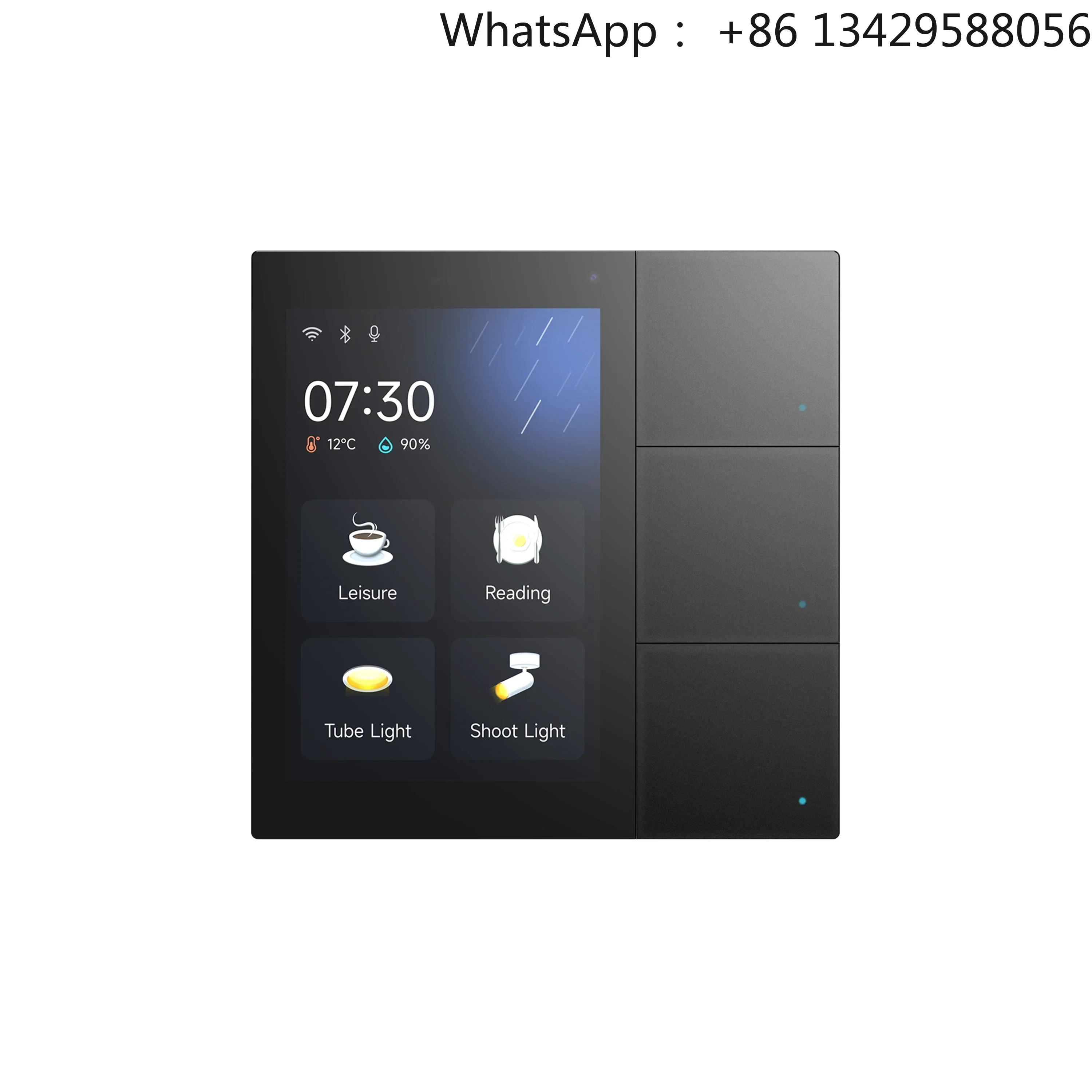 New Release GVS S3 Factory Offer KNX EIB Standard Smart Home Building System Touch and Button Control Home Devices