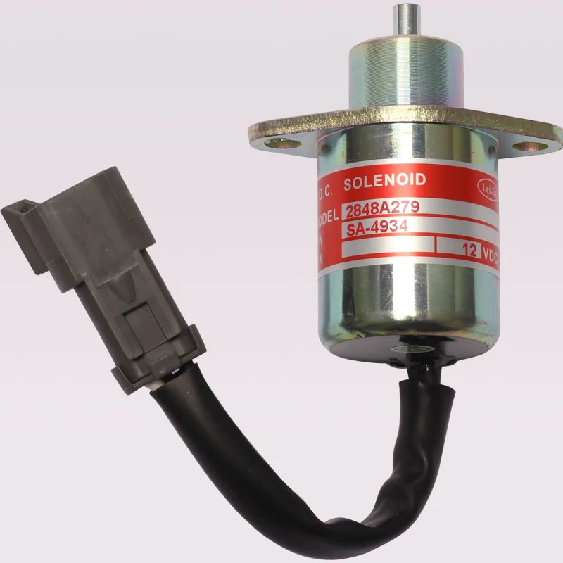 

For Yanmar flameout solenoid valve engine for Perkins flameout switch 2848A278 2848A279