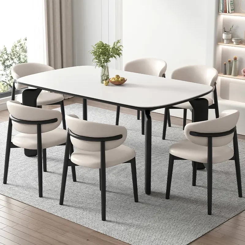 Dining Room Designer Coffee Table Multifunction Home Furniture Service Chairs Kitchen White Design Modern Bord Bwrdd Rooms Cafe image 2