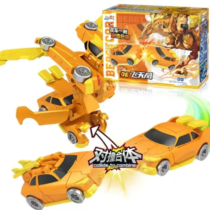 Super Beast Rider Poisonous Scorpions Transform Beast Car Robot Collision Deformation Mechanical Beast Action Figures Kids Toys