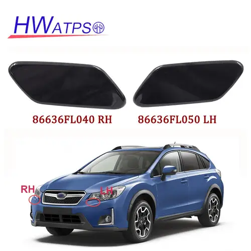 86636FL040 86636FL050 cubierta de tapa de boquilla de pulverización de limpiaparabrisas para Subaru Impreza XV 2017 2018 2019 1,6 2,0 86636-FL050 6G03 GT3
