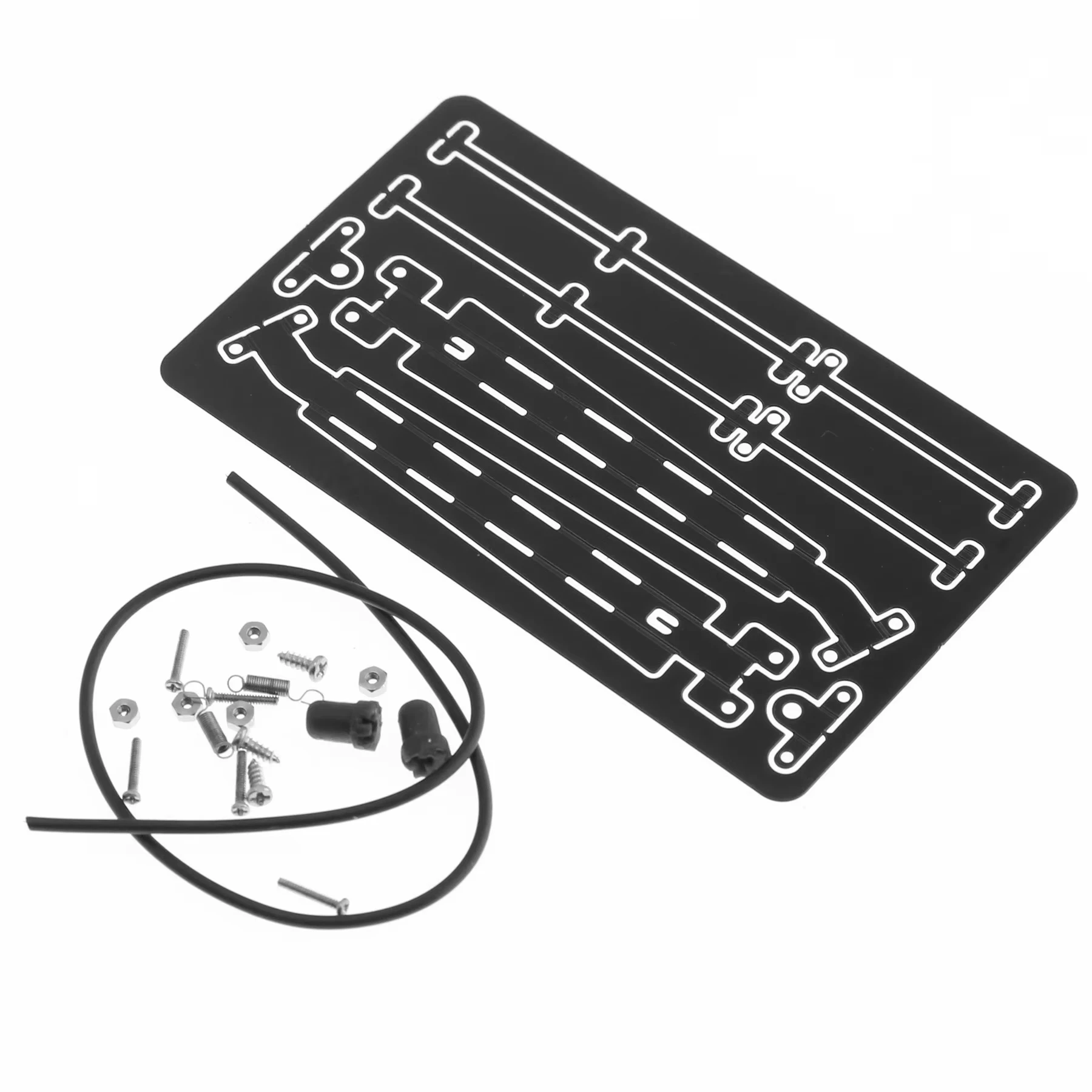 Realistic Movable‑Arm Metal Windshield Wiper, Body Shell Decoration DIY Accessories for 1/6 Axial SCX6 Jeep Wrangler RC Crawler