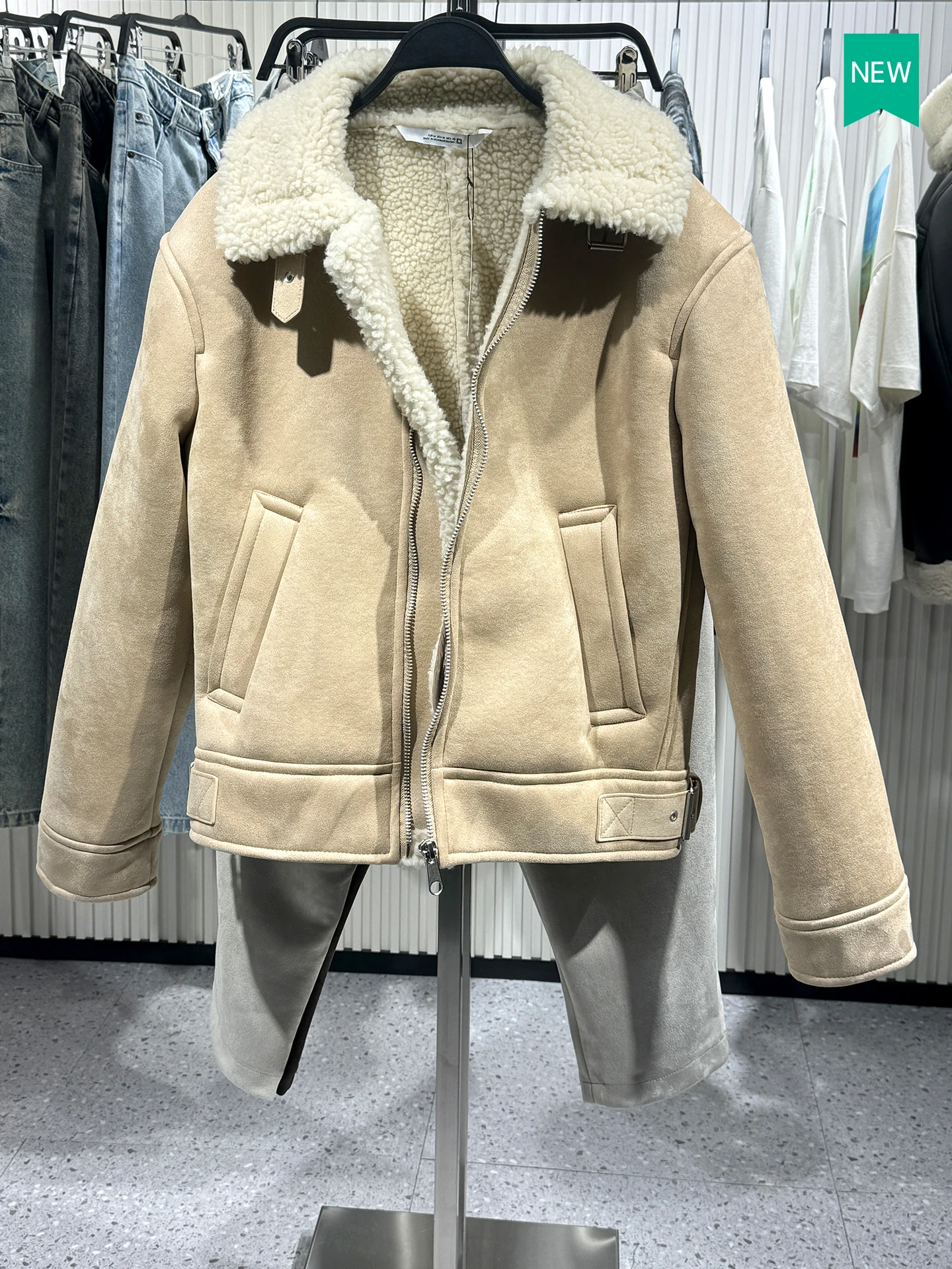 

Мужская зимняя утепленная куртка из искусственной кожи с бархатистой текстурой, на флисовой подкладке, ветрозащитная, повседневная, на молнии