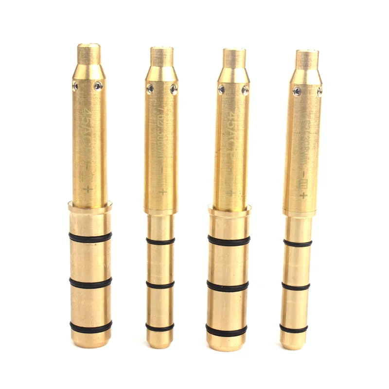 Tactical Red Laser Boresighter 9mm .38spl .223 .177 22LR 308 Cal 40SW Hunting Handgun Bore Sight Shotgun Training Bullets