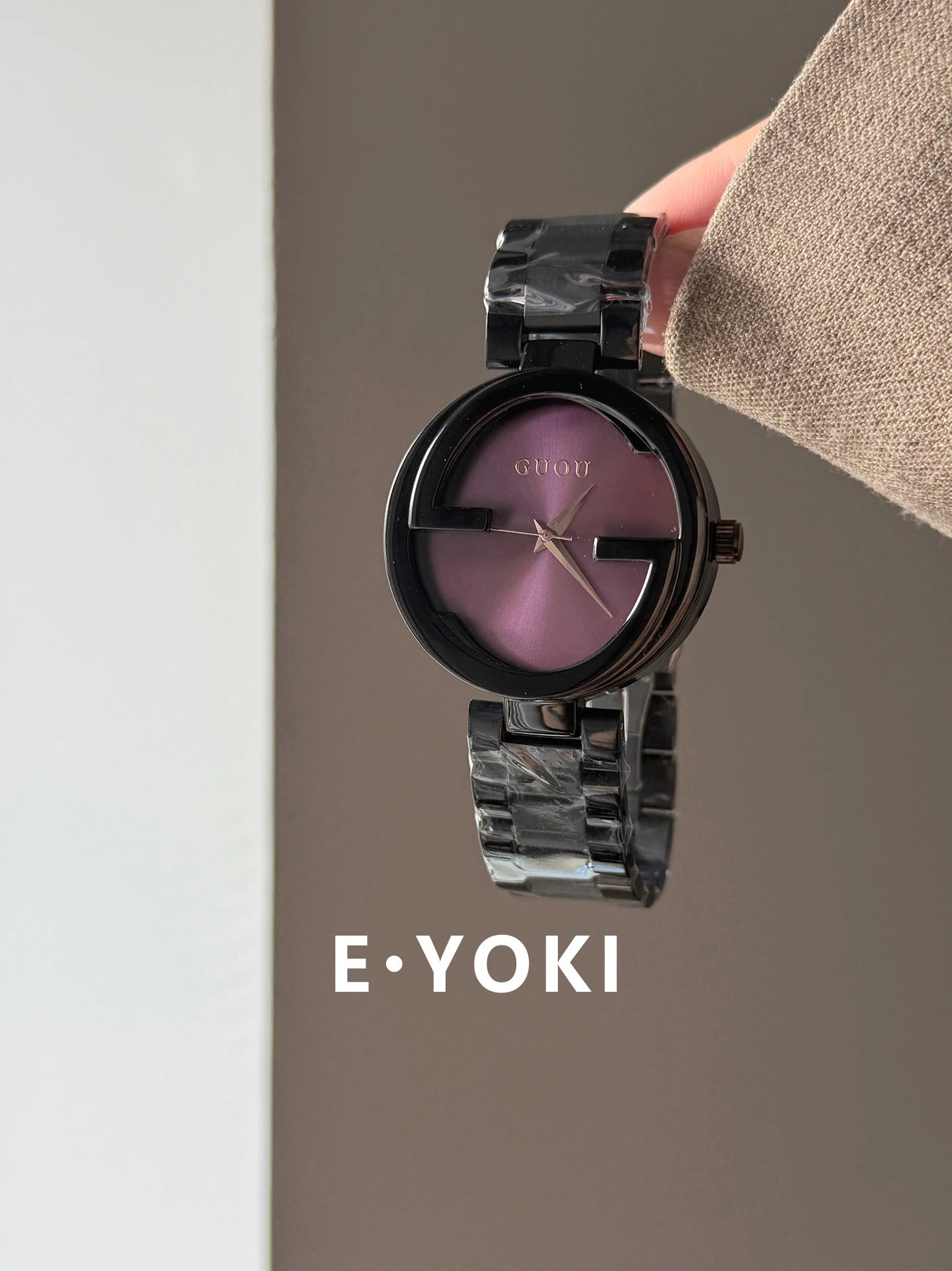 Exquisite Women'S Wristwatch, Large Dial, Stainless Steel Strap, Luxurious Women'S Quartz Watch, Unique Timepiece, Women'S Gift.