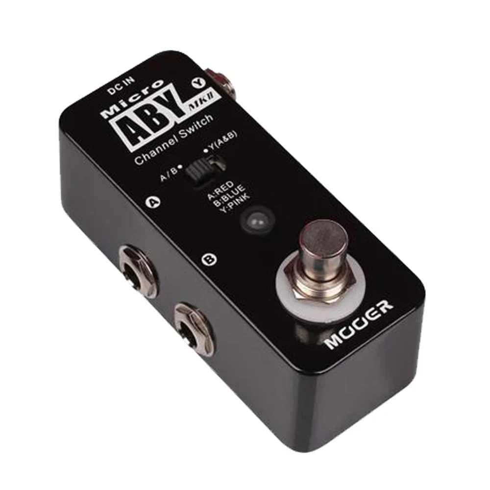 

MOOER ABY MKII Guitar Effect Pedal Mini Channel Switch Micro Effect True Bypass Pedal Compact Pedal Micro Series Guitarra Parts