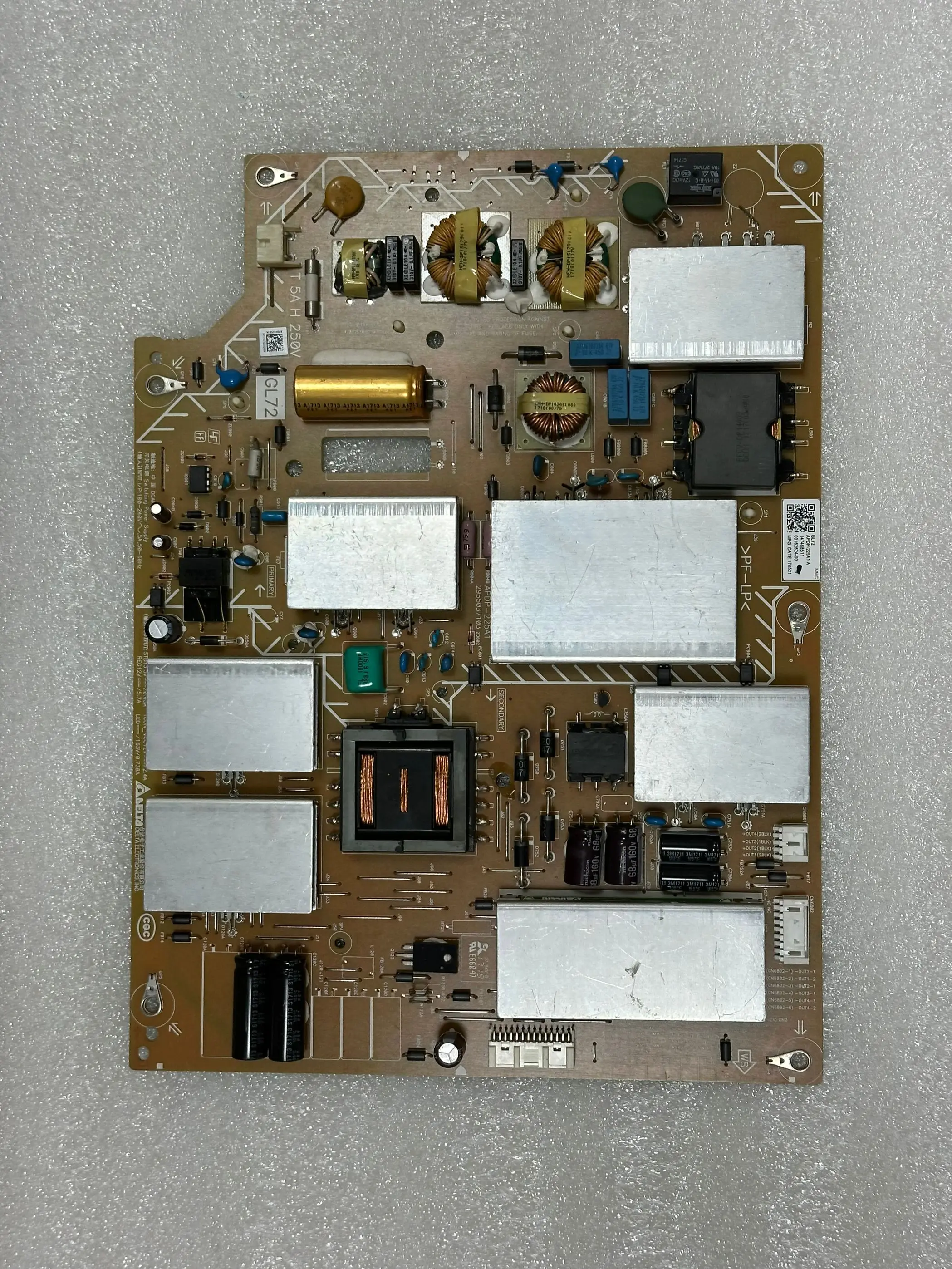 

Original KD-65X8500E LCD TV power board APDP-225A1 2955037103 GL72