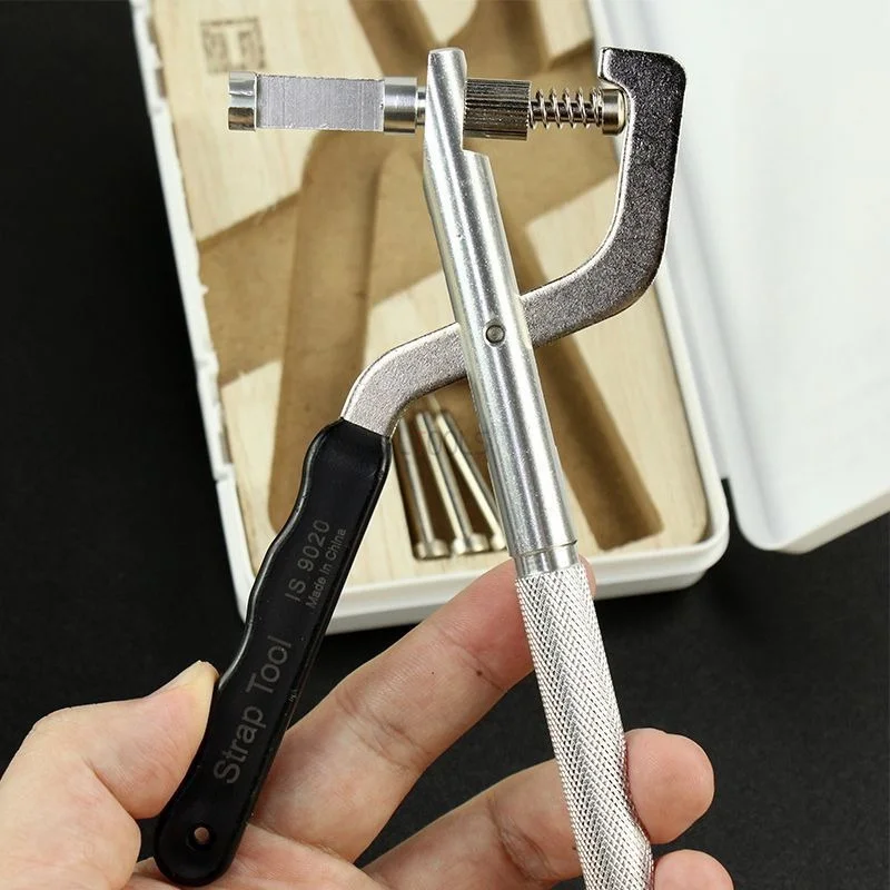 Strap Remover Tool Watch Link Adjuster for Metal Watch Band Disassembly Repair Kit Portable Watch Chain Pin Removal Hand Tool