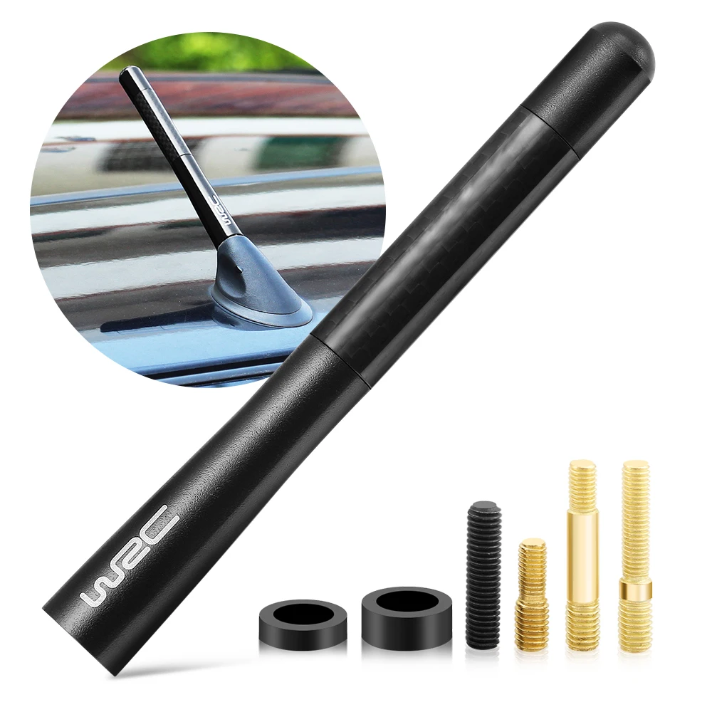 

12cm Carbon Fiber Short Radio Antenna for Tesla Model S / 3 / X