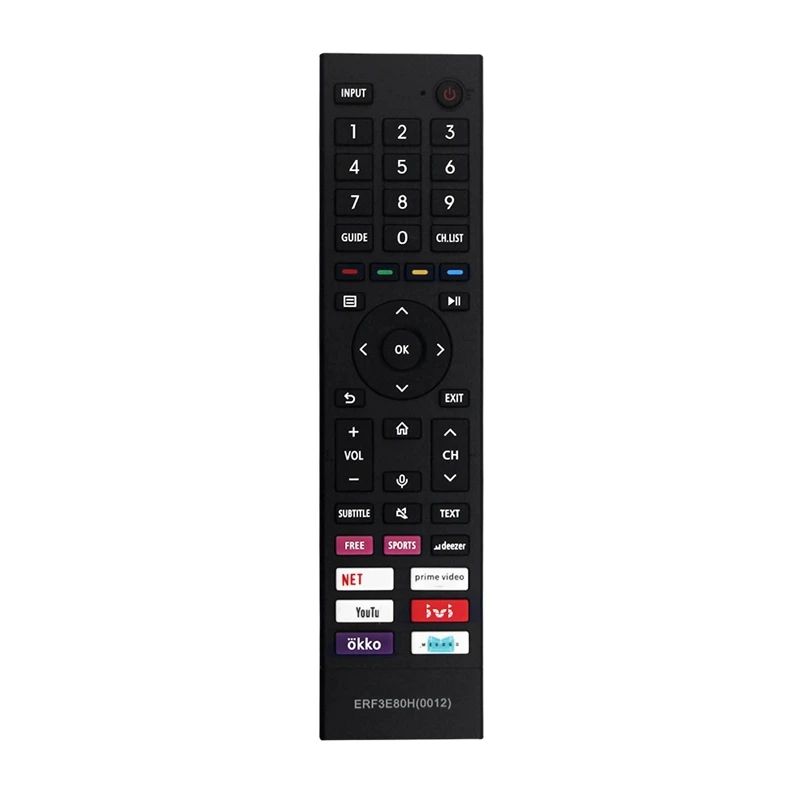 Replace ERF3E80H Remote Control For Hisense TV 43A6BG 43A6G 50A6BG 50A6G 55A6G