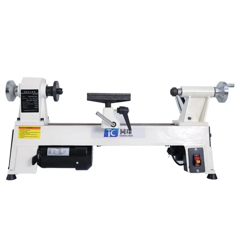 220V 550W Multifunctional Mini Mechanical Small househol Lathe Multifunctional Woodworking Machine Tool 5th Speed Adjustment