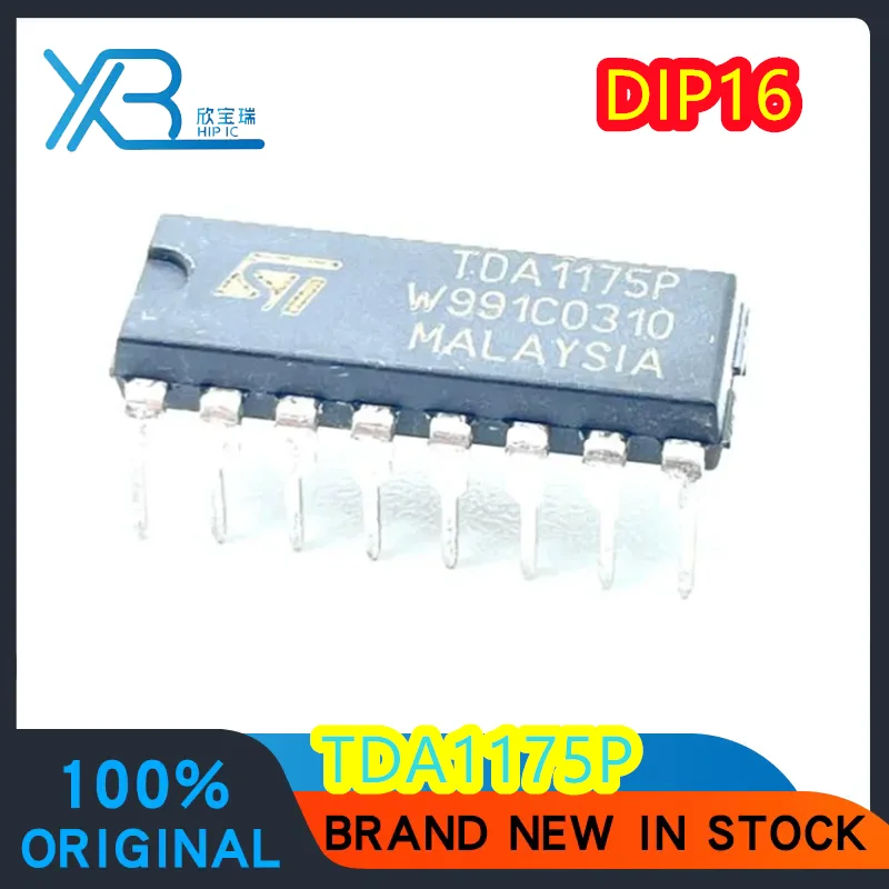 

(5/40 pieces) TDA1175P original authentic TDA1175 direct plug DIP-16 TV field deflection circuit chip electronics spot delivery