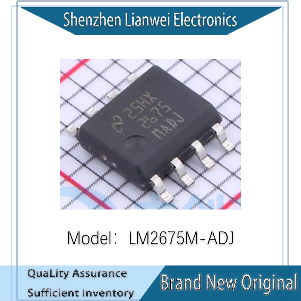 

100% New Original LM2675M-ADJ LM2675M IC Chipset SOP-8