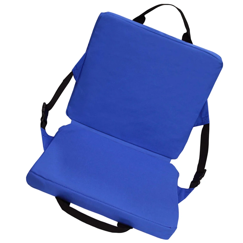 

Outdoor Chair Blue Color Oxford Cloth Foldable Camping Garden Portable Chair Cushion Lightweight Portable Durable Use