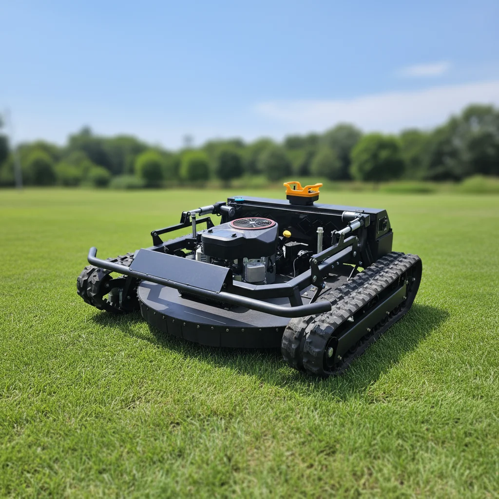 

Customize Smart Remote Crawler Grass Cutting Machine Easy Operation For Users