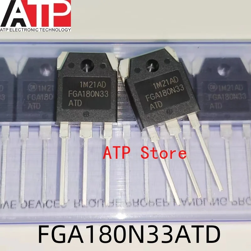 

10-20PCS FGA180N33ATD FGA180N33 TO3P 180A 330V High Power IGBT Tube Transistors