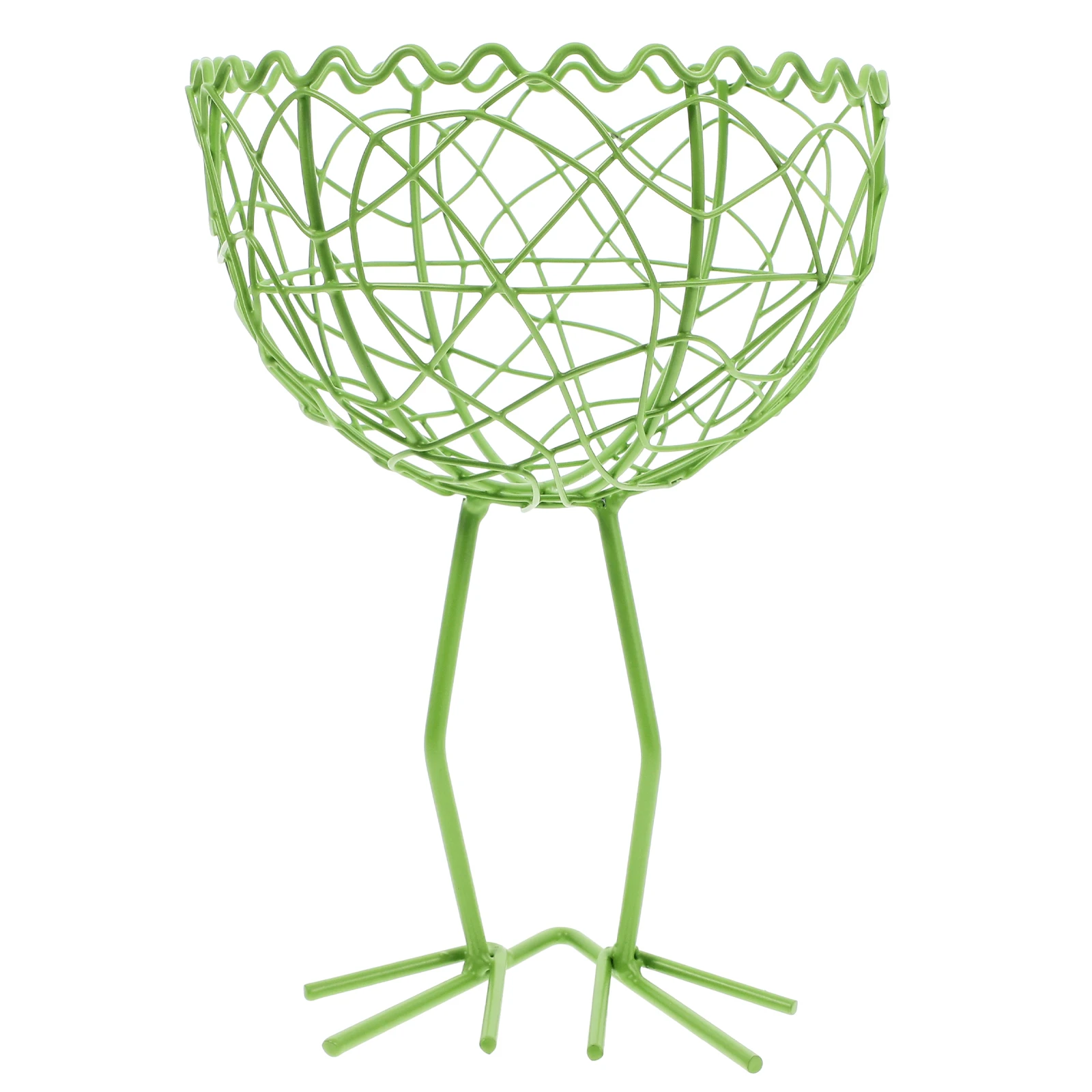 

Egg Basket Fruits Collecting Wire Baskets For Storage Metal Tray Geometry Shopping