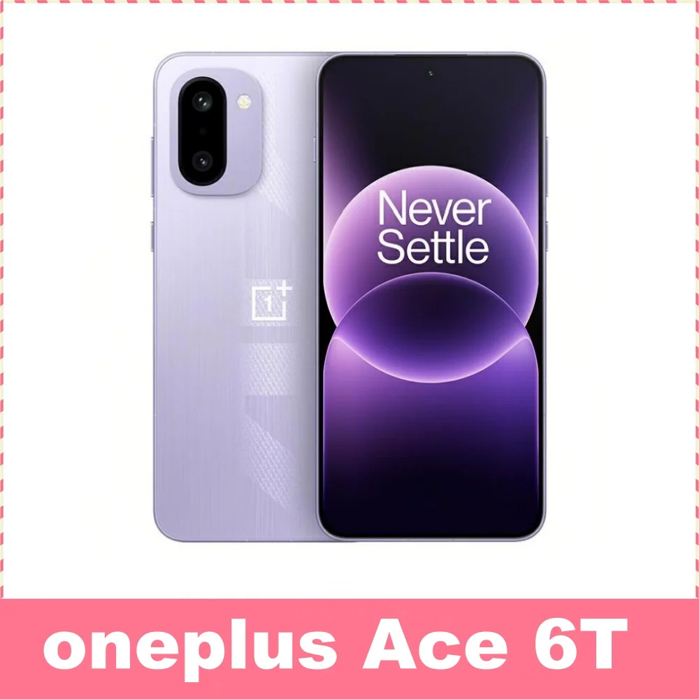 OnePlus Ace 6T Snapdragon ®   8(Gen5) 6.83 FHD+ 2800×1272 AMOLED 100W 8300mAh 50mp