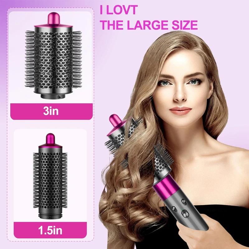 Для большой и маленькой круглой насадки для щетки Dyson Airwrap — повышает объем и стиль без усилий