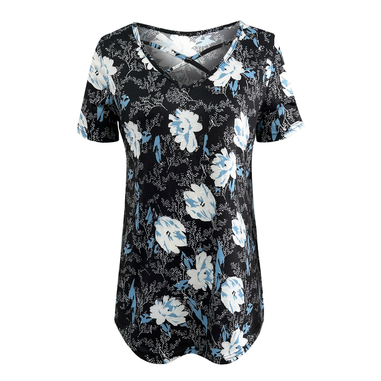 

Новинка лета, женские повседневные свободные топы с коротким рукавом, модные Универсальные женские футболки для путешествий