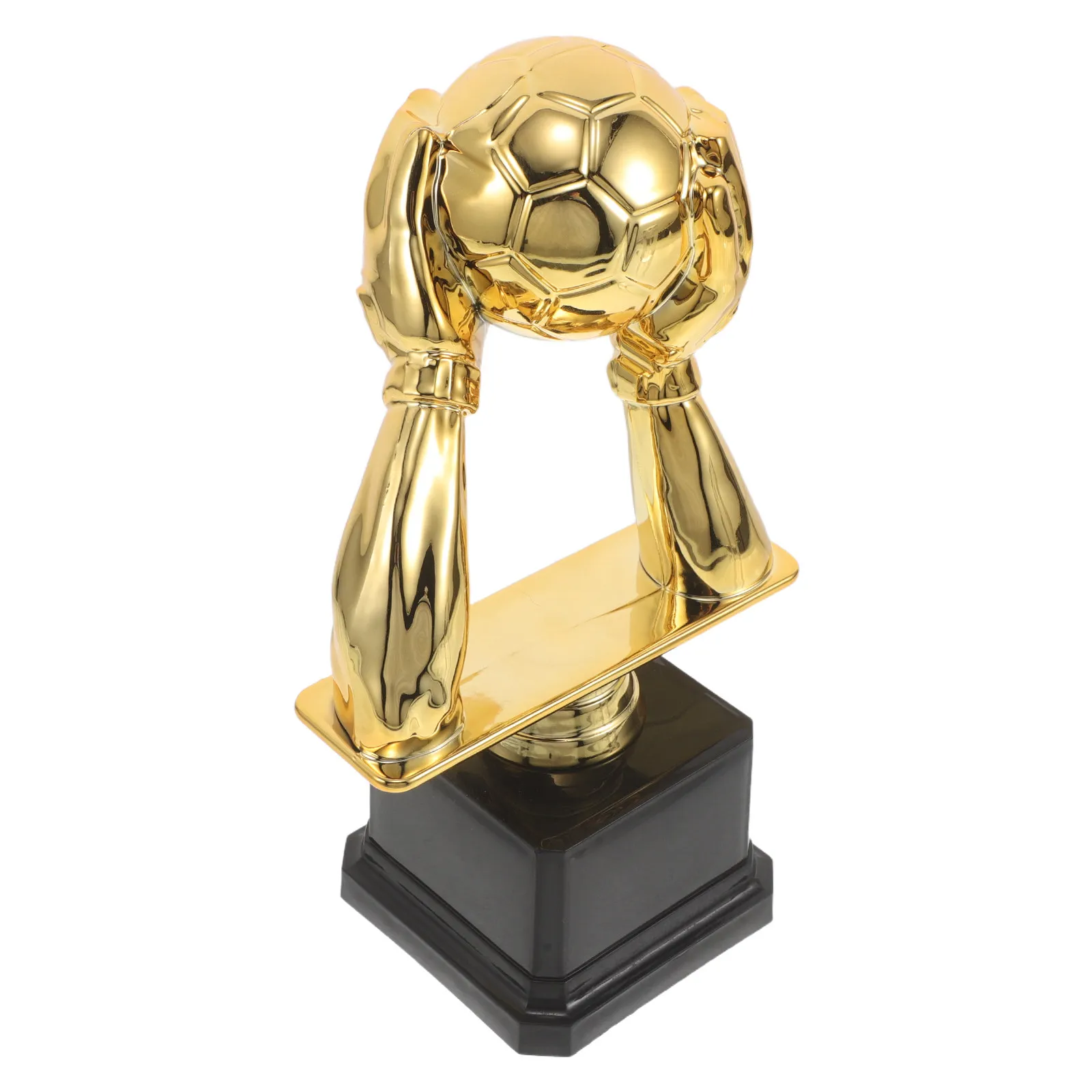 

Plastic Soccer Goalkeeper Trophy Glove Statue Football Championship Award for Adults Team Award Birthday Present Soccer Trophy