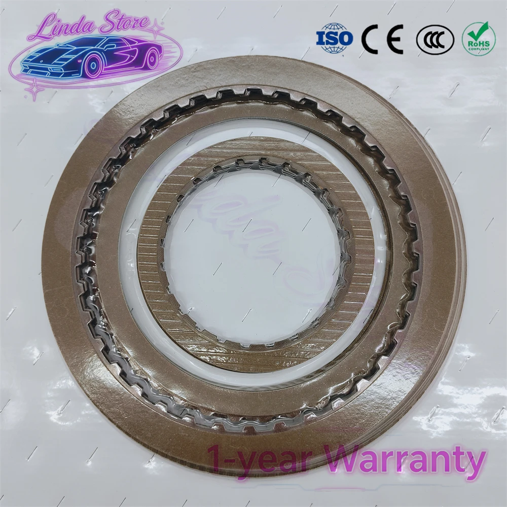 1 Set New 6T70 6T75 6T70E 6F50 Automatic Transmission Clutch Friction Plate Kit For Cadillac XTS