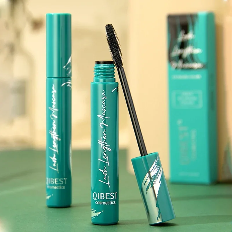 Mascara impermeabile nero 3D per tutti gli allungamenti Prodotti per il trucco Estensione delle ciglia Mascara in fibra di seta spessa Strumenti cosmetici per gli occhi