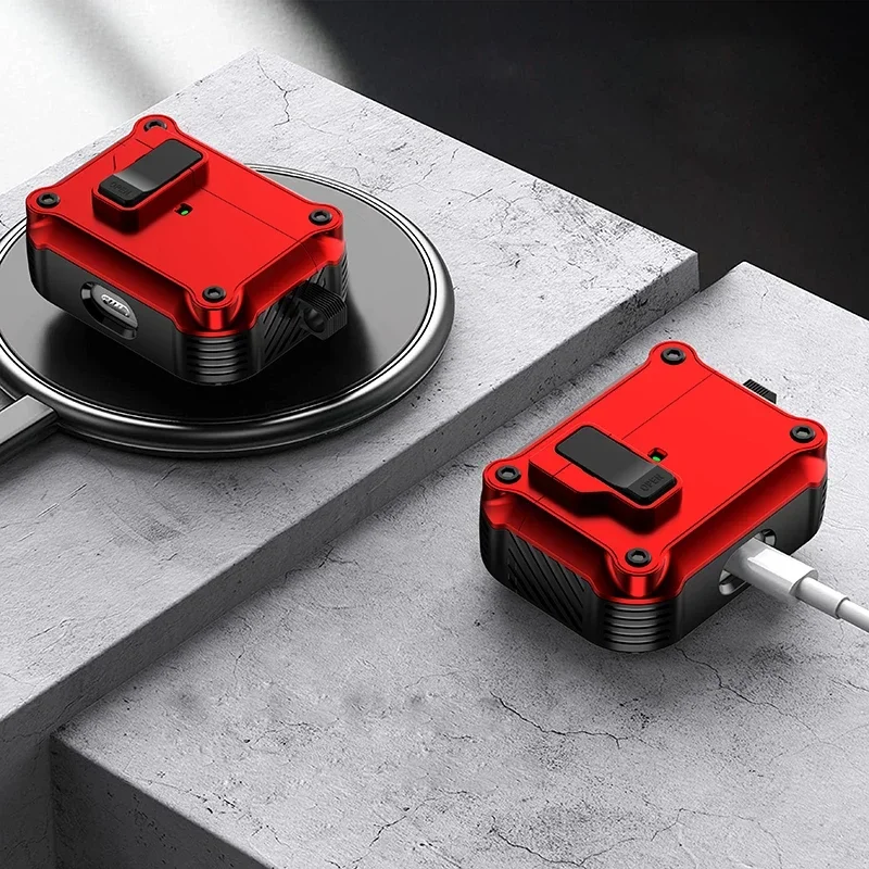 Công Tắc Dành Cho Tai Nghe Airpods Pro Ốp Lưng TPU Tính Bảo Vệ Rung 3 2 Ốp Lưng Phụ Kiện Quấn Dây Tai Nghe Có Móc Treo