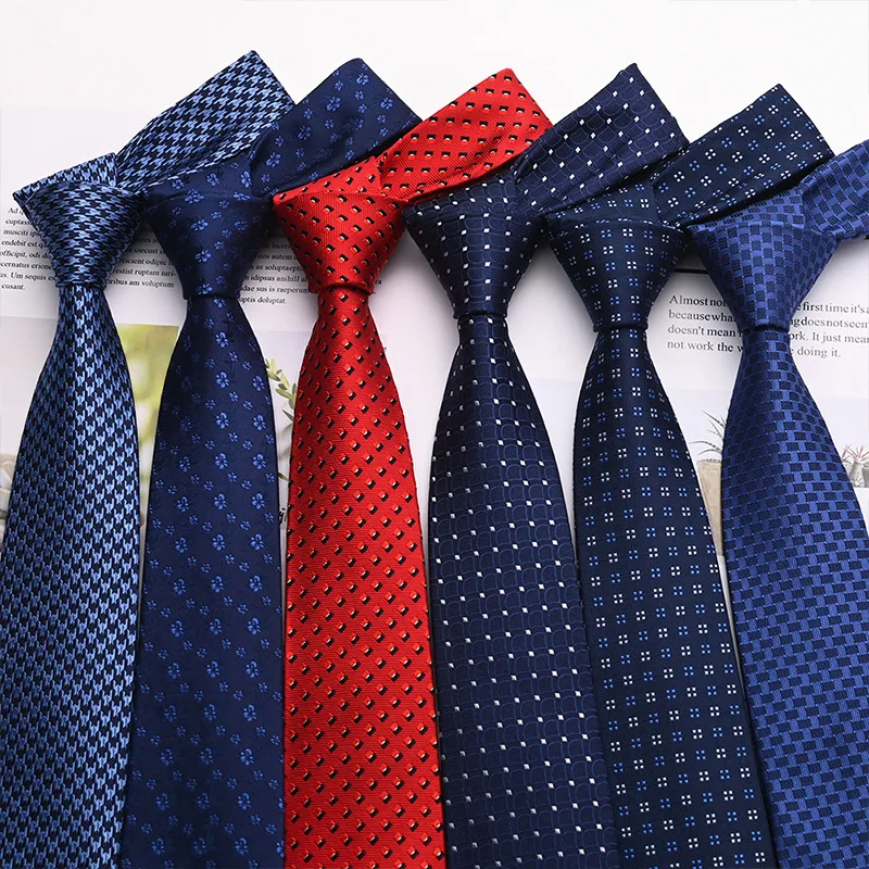Men's Small Floral Pattern Mulberry Silk Tie, Business Fashion Silk Necktie, Suitable for Wedding, Party, Office and Daily Wear