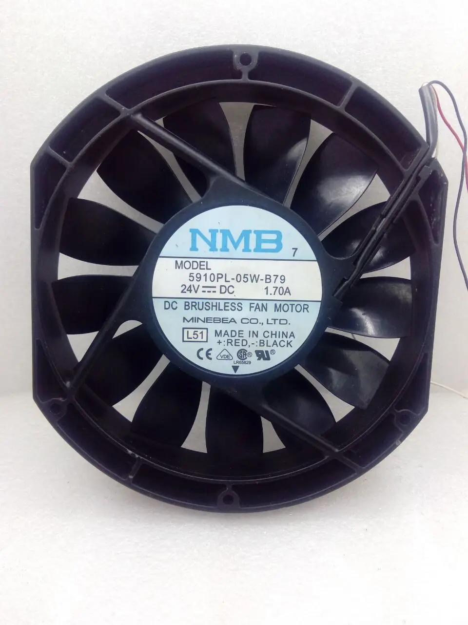جديد الأصلي 5910PL-05W-B79 24V 1.7A 17025 170x170x25 مللي متر مروحة التبريد المبرد