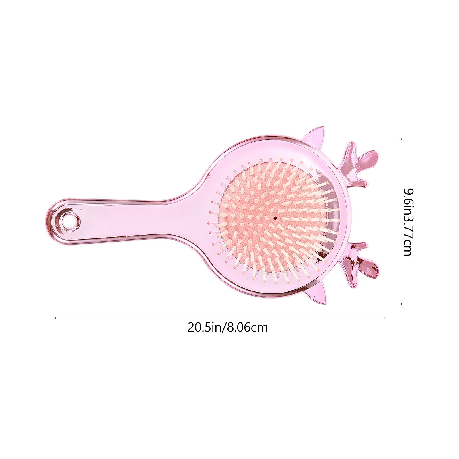 แปรงหวีผมแบบมีรูระบายอากาศ น้ำหนักเบา ใช้ได้ทั้งผมเปียกและผมแห้ง สำหรับผู้หญิง ใช้สำหรับนวดหนังศีรษะและจัดแต่งทรงผม