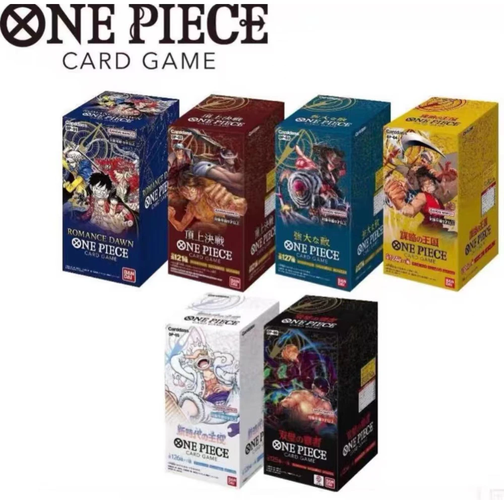 

Newest Bandai Original Anime Booster Box One Piece OP10 Royal bloodline of The New Era Tcg Collection Card Child Toy Gift