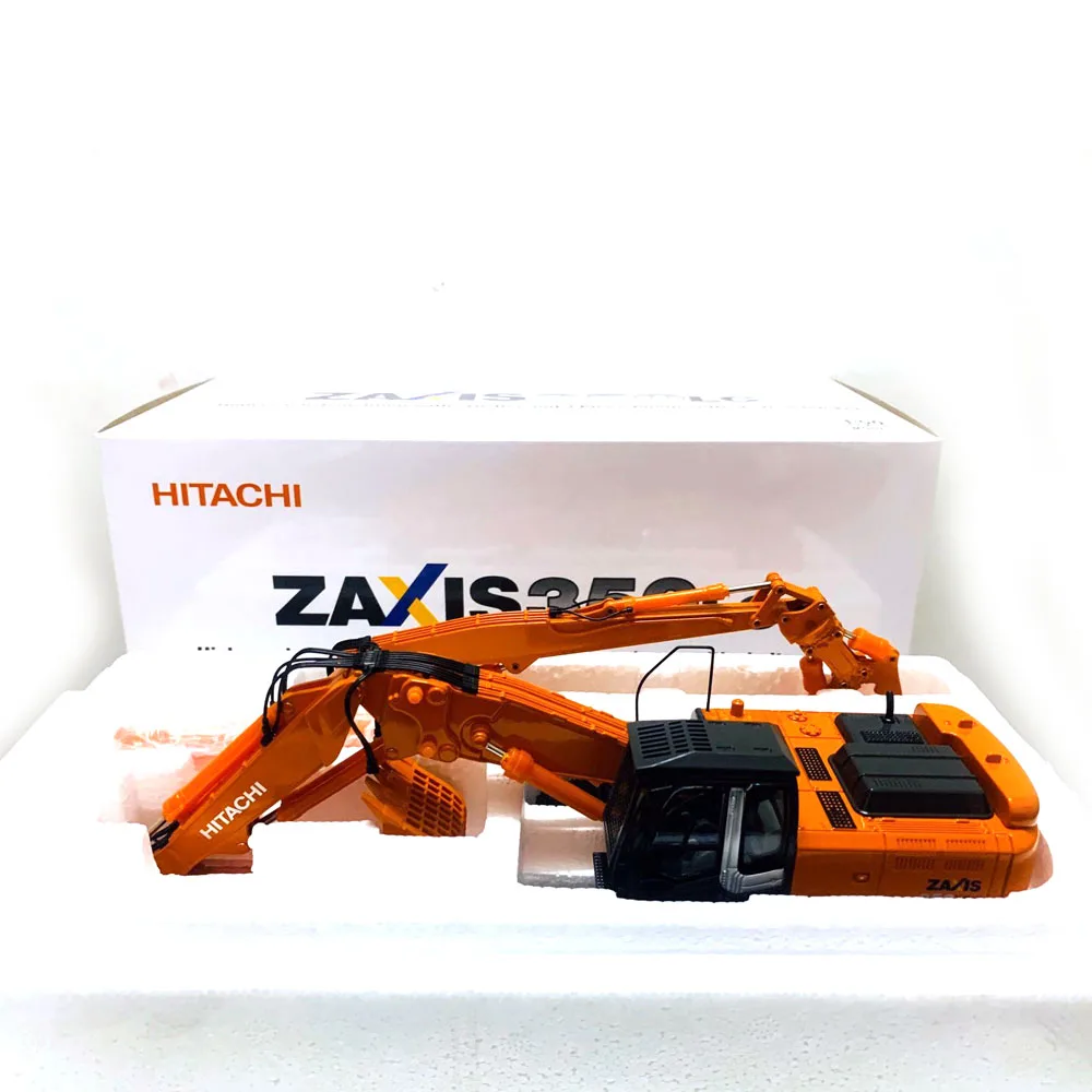 

Zaxis 350LC High Reach Demolition & Crusher & 2 Piece Boom & Skelton Bucket 1/50 Boy Engineering Car Collection Toy Model