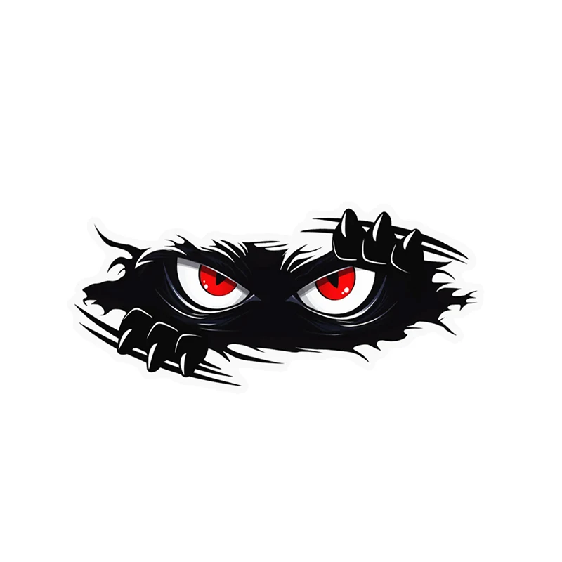 Funny Monster Sticker self adhesive funny anime cute Auto Peeking Monster Vinyl Decal Car Sticker