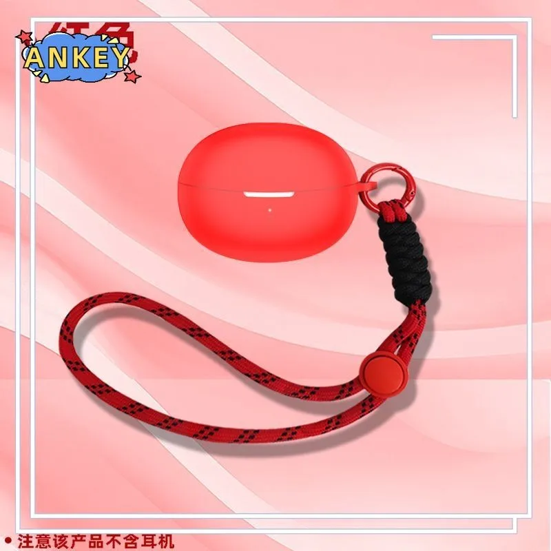 Case for QCY Crossky C30 Protective Nylon Lanyard Soft Cover Shells Anti Dust Sleeve Hand Rope Strap Accessories