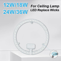 12W 18W 24W 36W LED Ring PANEL Circle Light SMD LED Round Ceiling board circular lamp board AC 220V LED light