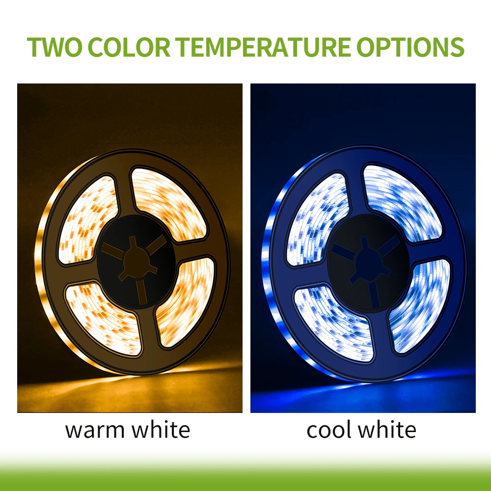 USB DC5V LED Light Strip Flexible Tape Lamp Kitchen Cabinet Lights Stair Bedside Decor TV Backlight Waterproof Diode Decoration
