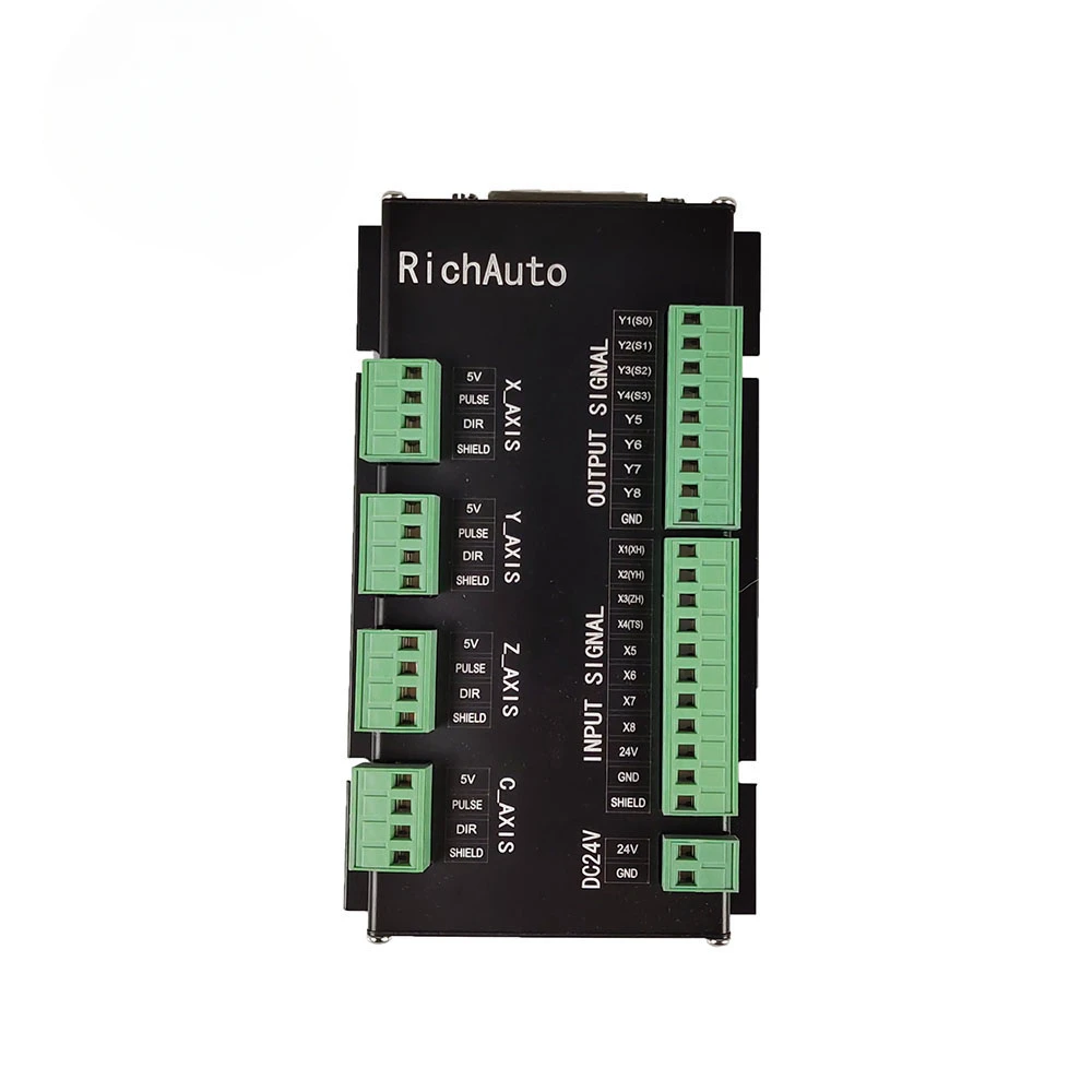 CNC Controller Richauto DSP A11E A18E  3Axis 4Axis USB Remote Control System, Supports Multi-Head Replacement and G Code