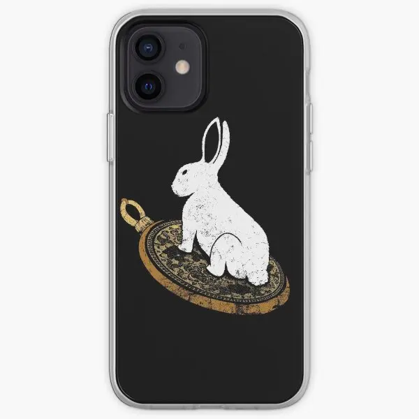 Follow The White Rabbit Iphone Tough Cas  Phone Case Customizable for iPhone 11 12 13 14 Pro Max Mini X XS XR Max 6 6S 7 8 Plus