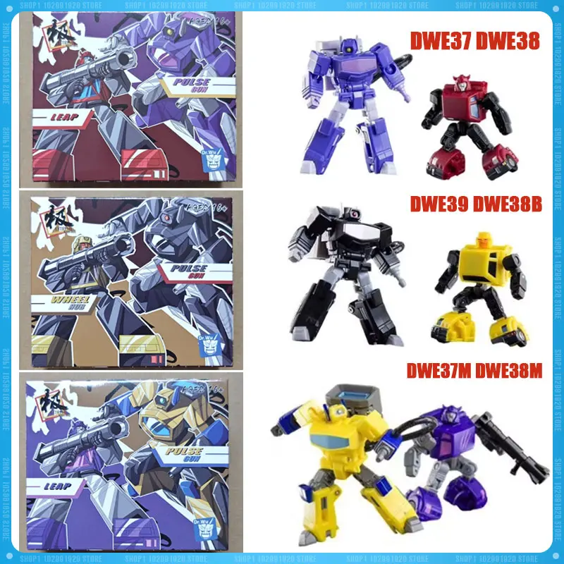 

In Stock Transformation Dr.Wu DWE37 DWE38 Shockwave Cliffjumper series Action Figure Model Statue Collection Halloween Toy Gifts