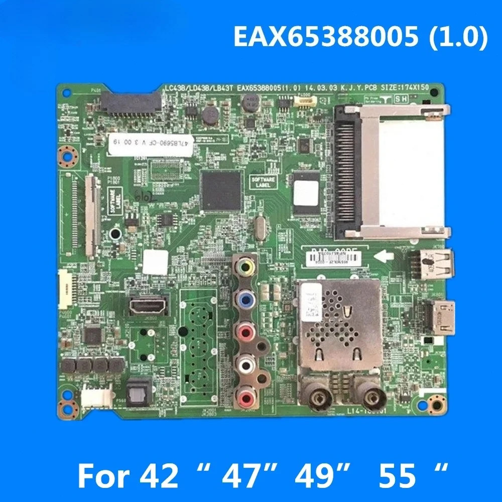 Материнская плата LC43B/LD43B/LB43T EAX65388005 (1.0) для телевизоров LG 49LB620V, 49LB620V-ZD, 39LB561V, 42LB561V, 42LB5670-CR, 47LB561V