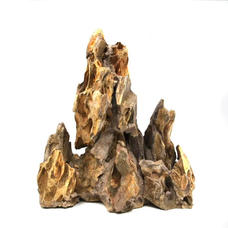 

Songpi stone fish tank decorative stone tank rockery stone landscaping fish tank landscaping stone small rockery stone