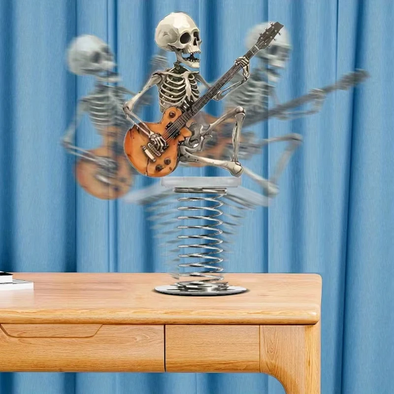 Skull Guitar Car Ornament 4